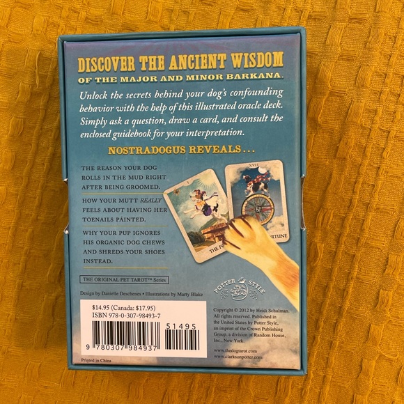 NWOT! The Original Dog Tarot: Divine the Canine Mind! Beautiful Dog Lovers Gift - Picture 2 of 6